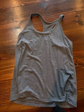Old Navy gray Racerback Tank Top
